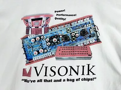 VTG Visonik Subwoofer All That And A Bag Of Chips Shirt XL RARE • $105.99