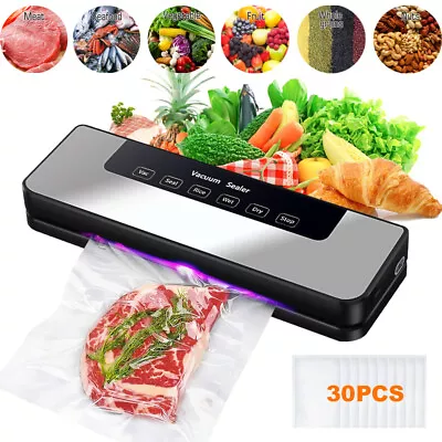 Commercial Vacuum Sealer Machine Seal A Meal Food Saver System With Free Bags US • $30.99