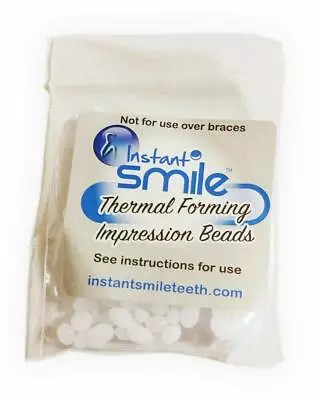 Thermal Fitting Beads Fix Missing And Broken Teeth Instant Smile –Pack 2 • $7.47