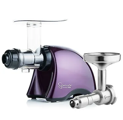 Sana EUJ-707 Juicer In Purple Purple With Oil Extractor • £639