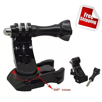 360° Rotation J-Hook Buckle Adapter Mount Holder For GoPro Hero DJI Insta360 Etc • $12.99