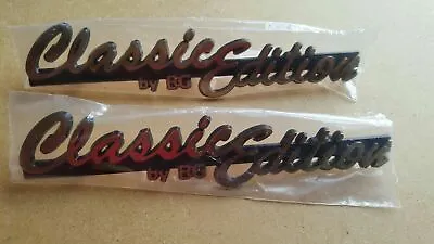 2 Brand New Cadillac/Buick/Olds CLASSIC Edition Car Emblems E&G Gold Vintage • $25