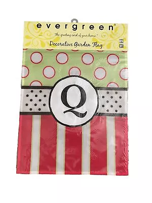 Garden Flag  11 X 16 Brand New Initial Flag Q ￼ • $2