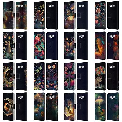 Official Jk Stewart Art Leather Book Wallet Case Cover For Samsung Phones 3 • $23.95