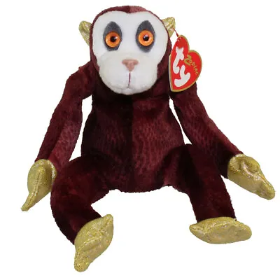 TY Beanie Baby - THE MONKEY Chinese Zodiac (5 Inch) - MWMTs Stuffed Animal Toy • $9.89