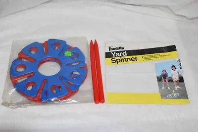 Vintage Franklin Yard Spinner Game Lawn Plastic Original Packaging Complete EUC • $10