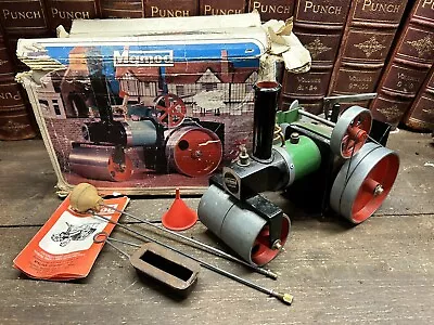 Live Steam Mamod SR1a Roller Model Engine With Extended Steering Rod - Toy Boxed • £95