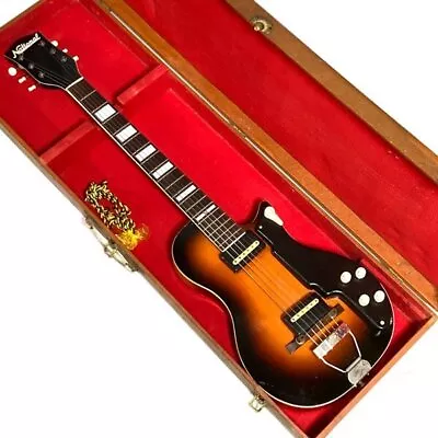 Electric Guitar National 1124 Vintage Sunburst S/N X23462 With Hard Case • $6538