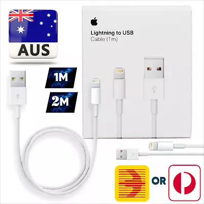 GENUINE Original Apple Fast Charger Lightning Cable For IPhone X 13 12 11 XS 8 7 • $17.90