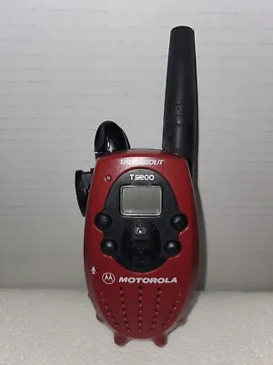 **NOT WORKING Motorola Talkabout T5200 Wireless Handheld Walkie Talkie For Parts • $4.99