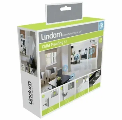 Lindam Child Proof Kit Home Safety Catches Baby Kids Table Corner Protector EU • £8.99