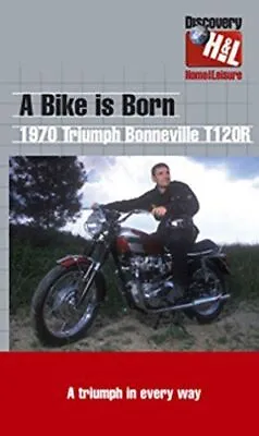A Bike Is Born: 1970 Triumph Bonneville T120r [VHS] [VHS Tape] • £24.99