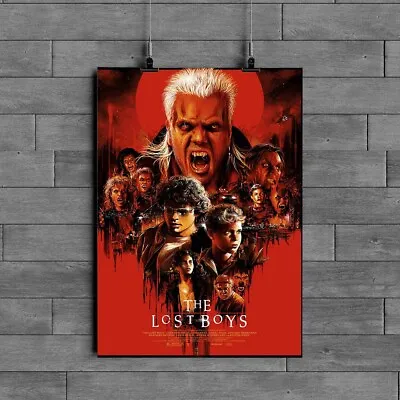 The Lost Boys  Poster Glossy 240gsm Size A1 A2 A3 A4 Framed &Unframed • £3.99