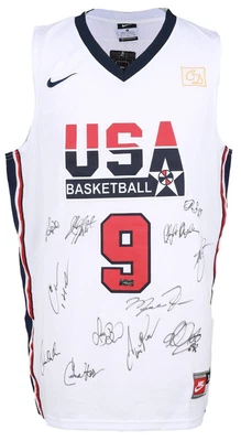 £182.61 • Buy 1992 USA Olympic Dream Team Autographed No.9 Jersey + Verified COA