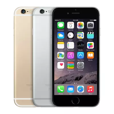 $94 • Buy Apple IPhone 6 64GB 128GB Gray Gold Silver Factory Unlocked GSM + CDMA Verizon