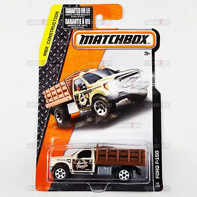 FORD F-150 #48 Goldwood Farms - MBX Construction - 2015 Matchbox 1:64 Mattel • $3.25