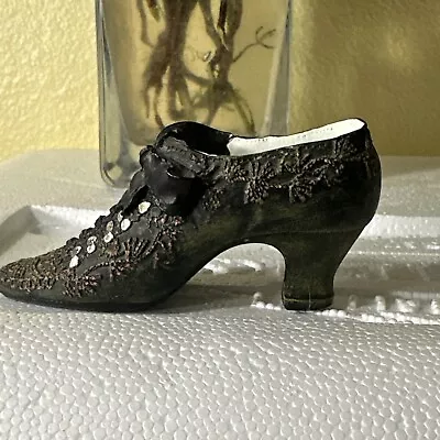 Vintage Shoe Figurine My Treasure Decorative Miniature Shoe Circa 1999 • $15