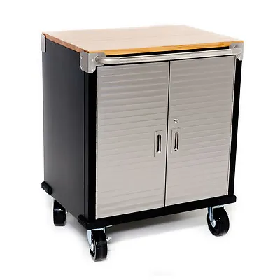 Garage 2 Door Roll Cabinet Cupboard By Seville Toolbox Roller Chest  Storage • £299.95