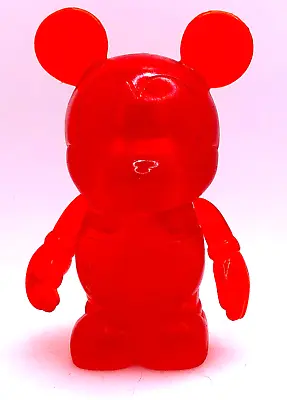 DISNEY Vinylmation - CLEAR Series - RED - MICKEY MOUSE • $11.95