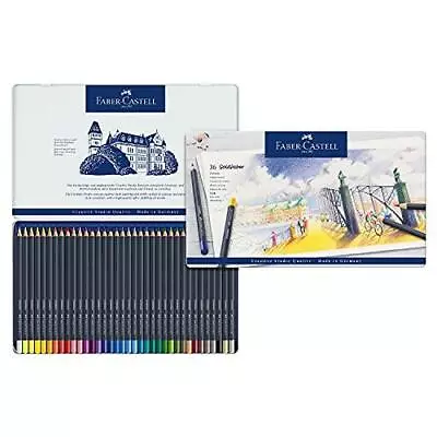 Faber-Castell Creative Studio Goldfaber Color Pencils - Tin Of 48 • $62.29