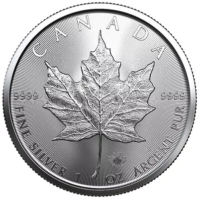 Canada 2023 $5 1 Oz Silver Maple Leaf Coin GEM BU • $30.33