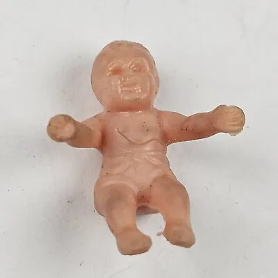 Marx Dollhouse Figure Baby Playing Miniature Playset Replacement Piece • $4.99
