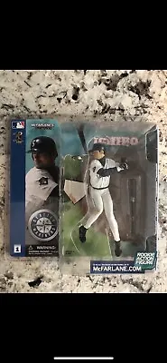 2002 McFarlane Ichiro Suzuki Series 1 Rookie Figure Seattle Mariners NOS • $14.51