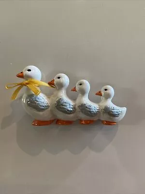 Country Kitchen Ducks In A Row Ceramic Fridge Magnets • $3.50