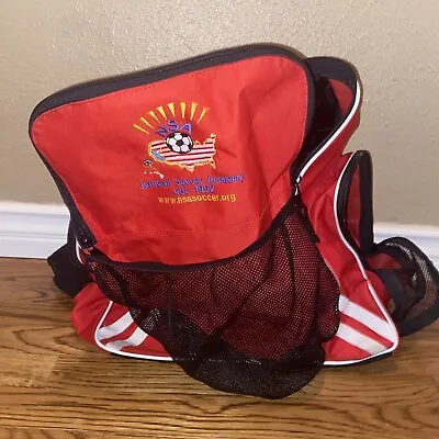Vintage 2000s Official National Soccer Academy Sports Backpack • $40