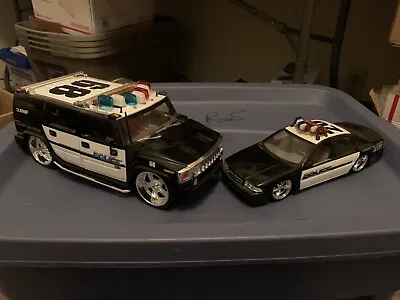 Jada Dub City Heat Hummer H2 & Chevy Impala Ss 1:24 Scale Police Die Cast • $59.99