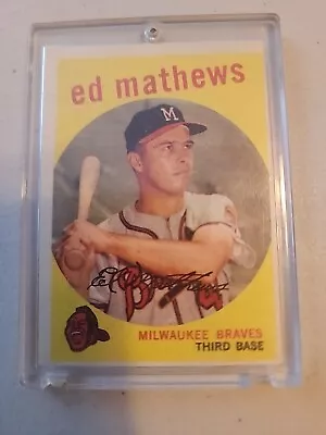 1959 Ed Matthews #450 • $30