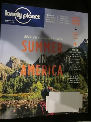 Lonely Planet Magazine Summer 2017 Hit Hte Round It's Summer In America Brand Ne • £8.03