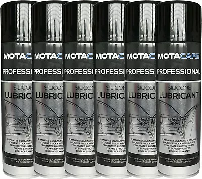 £20.25 • Buy Silicone Spray Lubricant High Performance Multi Purpose Nylon Rubber 500ml