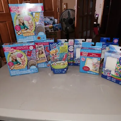 NEW X Large Baby Alive Lot 28 Diapers As Well As Multiple Food & Snack Options • $38.80