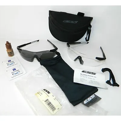ESS Military Issue ICE 2X Custom Fit Frameless Eye Protection Glasses • $57.99