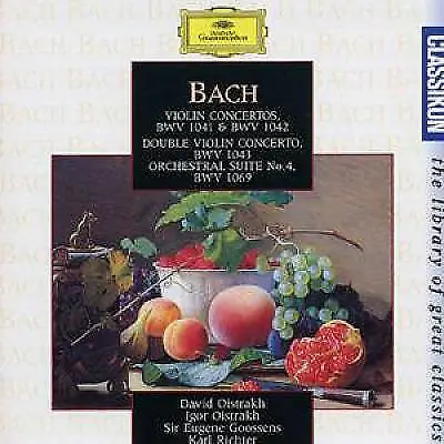 Johann Sebastian Bach : Bach: Violin Concertos / Double Violin Concerto / • £2.97