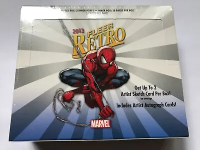 2013 Marvel Retro Trading Card Factory Sealed Hobby Box • $299000