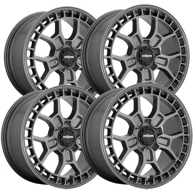 $1367.96 • Buy (Set Of 4) Rotiform R181 ZMO-M 19x8.5 5x112 +45mm Gunmetal Wheels Rims 19  Inch