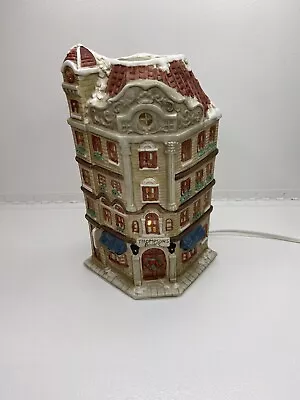 Mervyn's Village Square Thompson's Books Building 1992 Lighted Christmas-vintage • $59