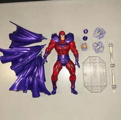 Marvel Amazing Yamaguchi Magneto X-men No.006 6” Figure Revoltech Genuine • £55