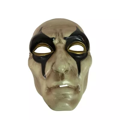 Plastic Adult Creepy Scary Halloween Mask Vintage Elastic Strap • $19