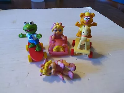 1986 Muppet Babies/McDonald's Happy Meal Toys; 2-Miss Piggy Kermit Fozzie Bear • $8.50