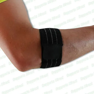 £4.99 • Buy Superior Elastic Tennis Golfer Elbow Brace Support Strap Band Sleeve Tendonitis