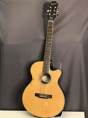 EPHIPHONE PR-4E NA Acoustic/Electric Guitar Natural • $199.99