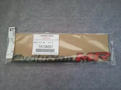 MITSUBISHI Genuine OEM Lancer Evolution 8 MR Evo8 03-04 Emblem 7415A007 • $70.40