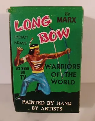 Marx Warriors Of The World Long Bow Indian Brave Vintage • $49.99