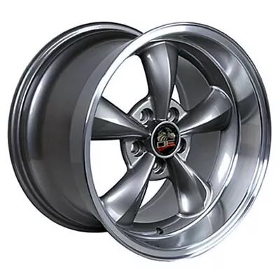 Anthracite 17  Wheel W/Machined Lip - Fits Mustang - Bullitt Style Rim - 17x10.5 • $218.95