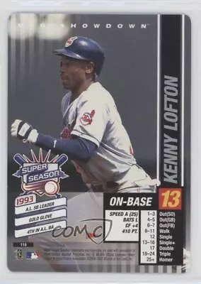 2002 MLB Showdown Pennant Run Super Season Kenny Lofton #119 • $1.40