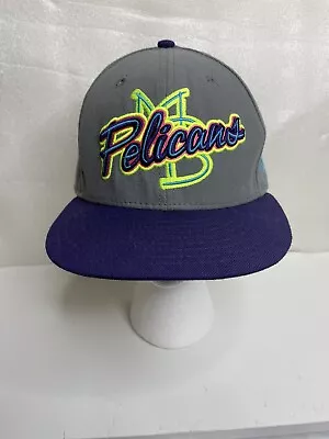 Myrtle Beach Pelicans Neon Hat Cap Minor League Baseball New Era SnapBack • $34.99