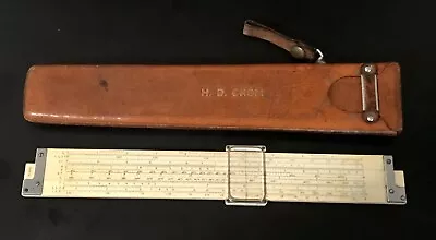 Keuffer & Esser K&E Log Log Duplex Decitrig Slide Rule 4081-3S In Leather Case • $25